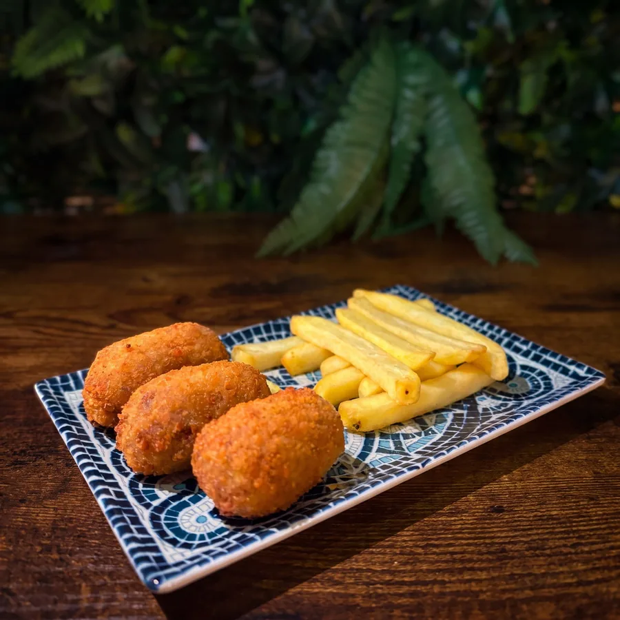 Homemade croquetas de puchero at Mi Locura, Mairena del Aljarafe